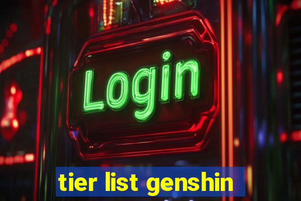 tier list genshin